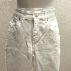 LOFT White Denim "Girlfriend" Jeans- NWT